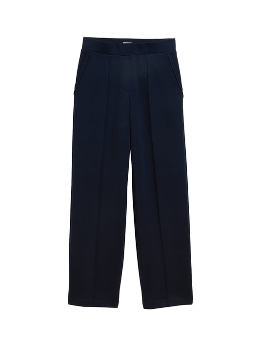 straight leg scuba pants - 1047656
