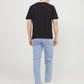 JORCOBIN TEE SS CREW NECK LN - 12250411