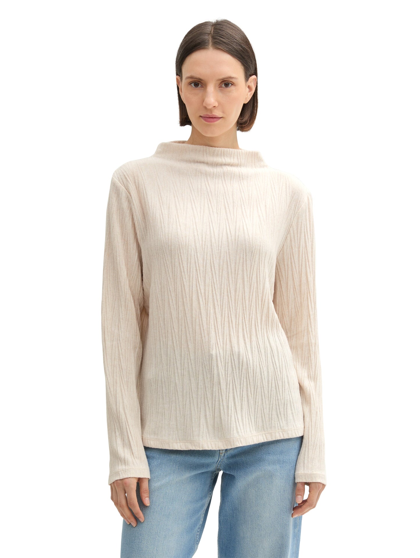 T-shirt cosy mock neck - 1044153