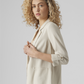 VMJESMILO 3/4 LOOSE BLAZER WVN GA N - 10279700