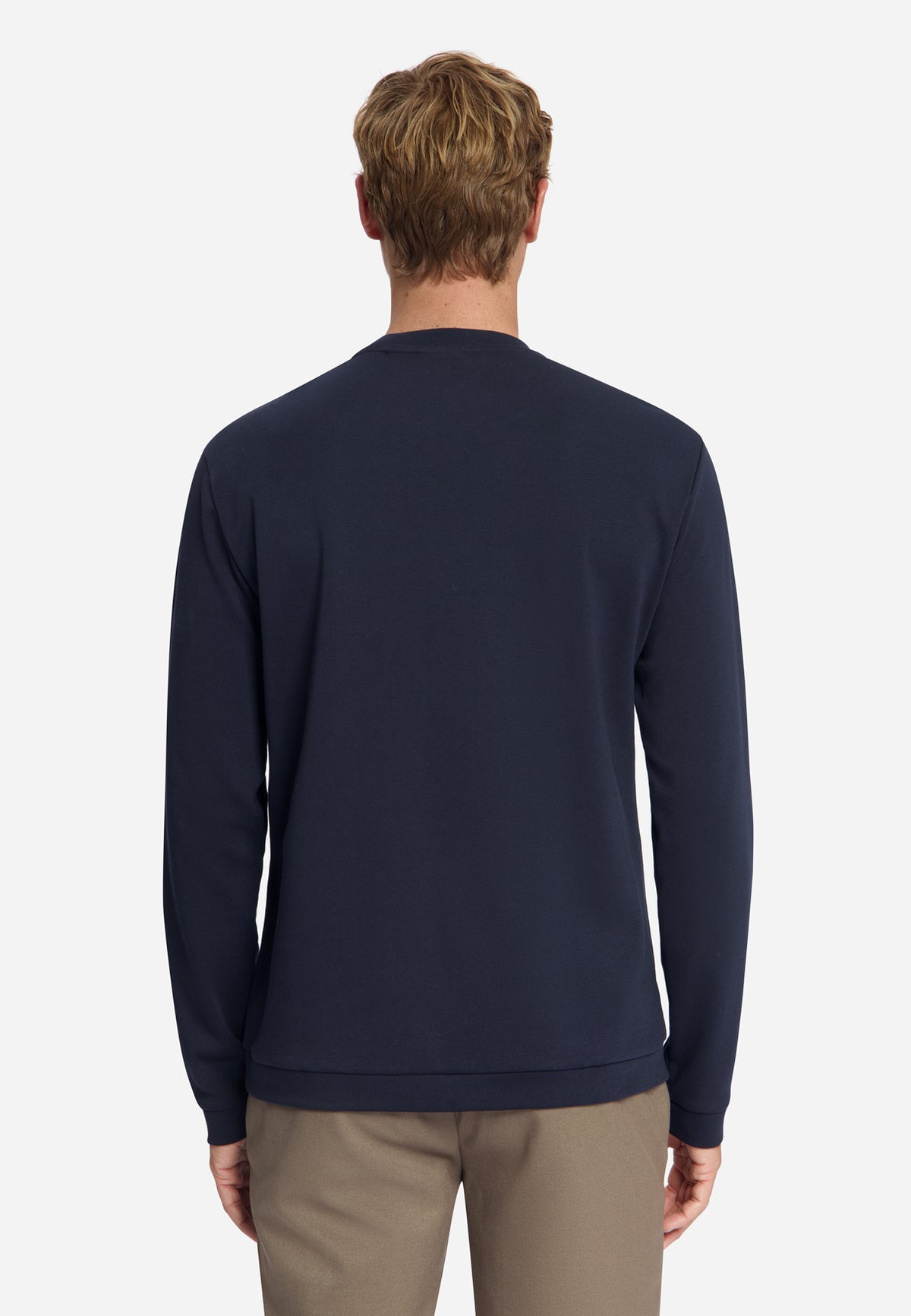 T-Shirt Long Sleeve Crewneck Interl - 33190761