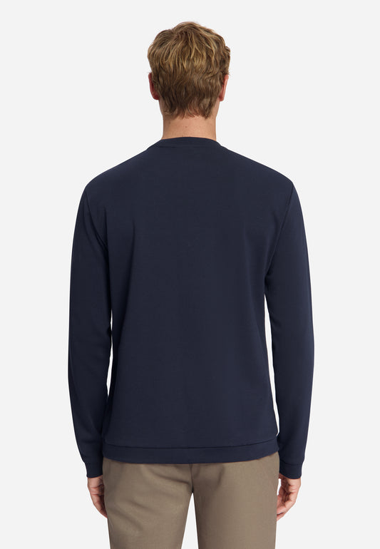 T-Shirt Long Sleeve Crewneck Interl - 33190761