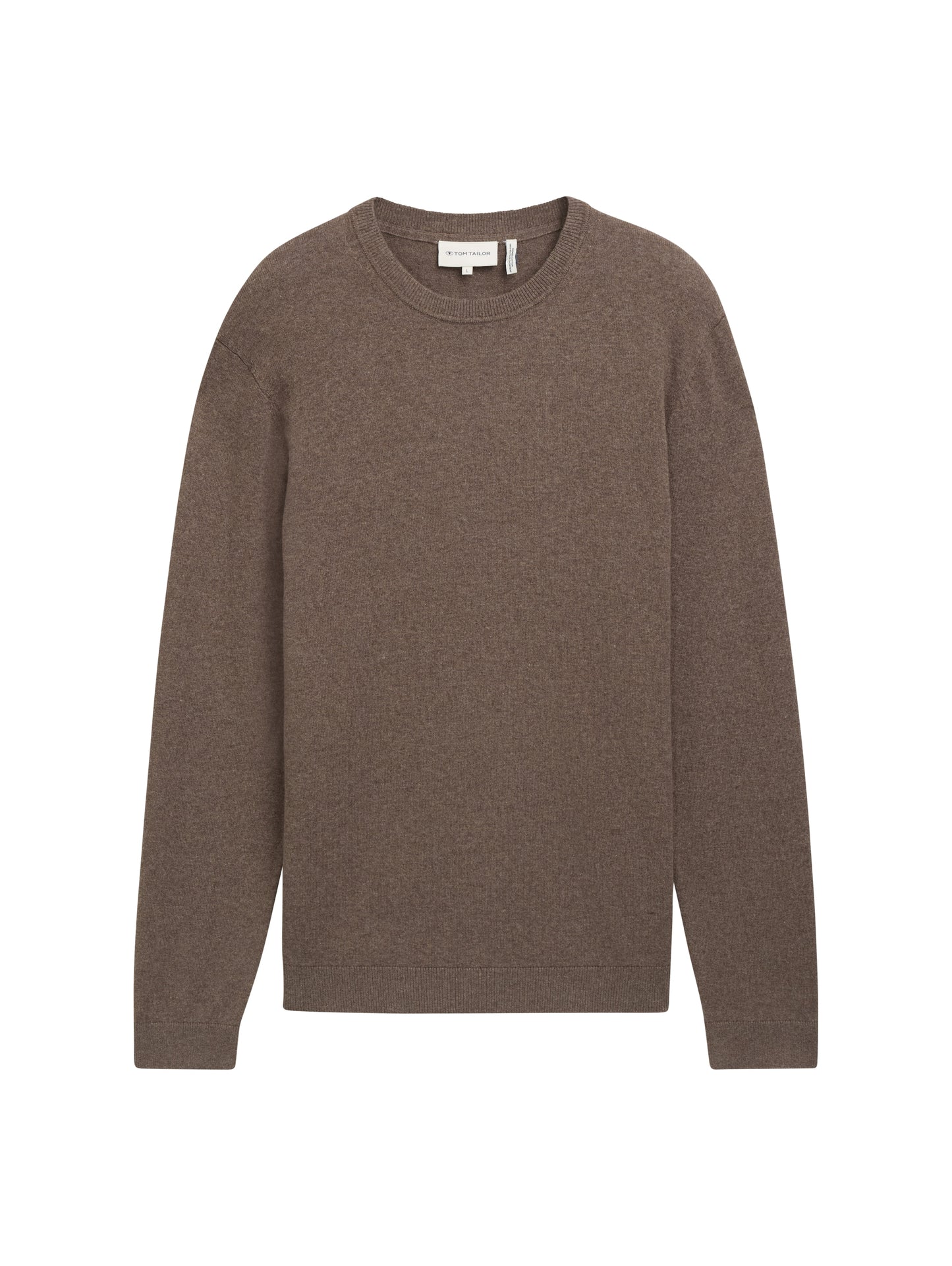 cotton cashmere crewneck knit - 1043266