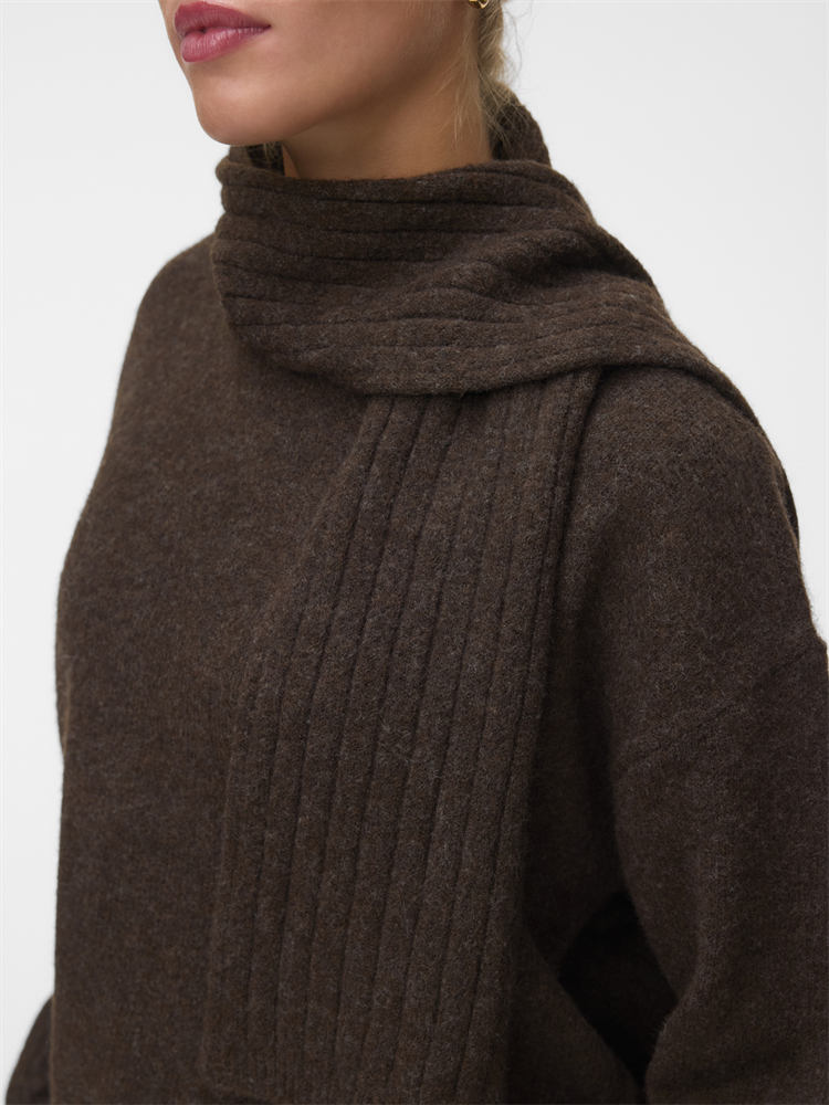 VMGIANNA LS SCARF PULLOVER - 10350469
