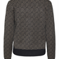 VMARIA ART LS V-NECK CARDIGAN REP - 10314507