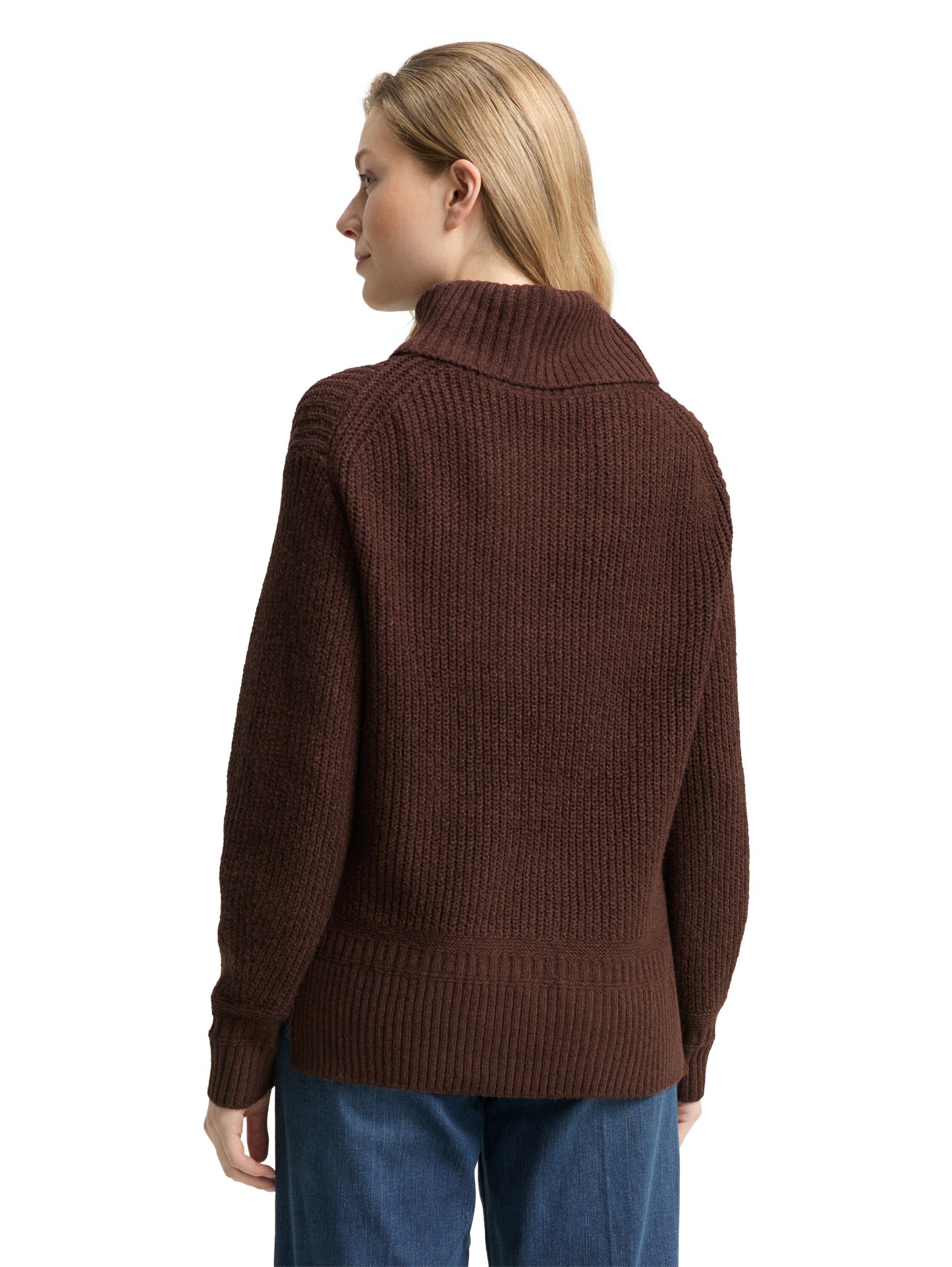 knit turtleneck pullover - 1049137