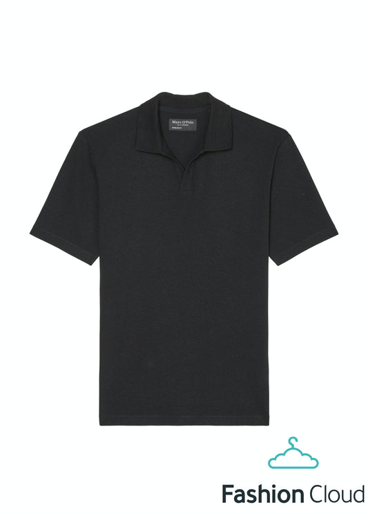 Polo, short sleeve, cotton linen mi - M23209153026