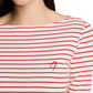 T-Shirt striped boatneck - 1051234