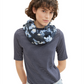 printed loop scarf - 1040370