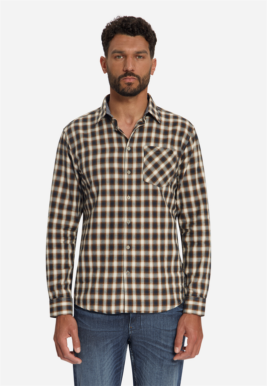 Shirt Yarn Dyed Check, Herringbone - 33490996