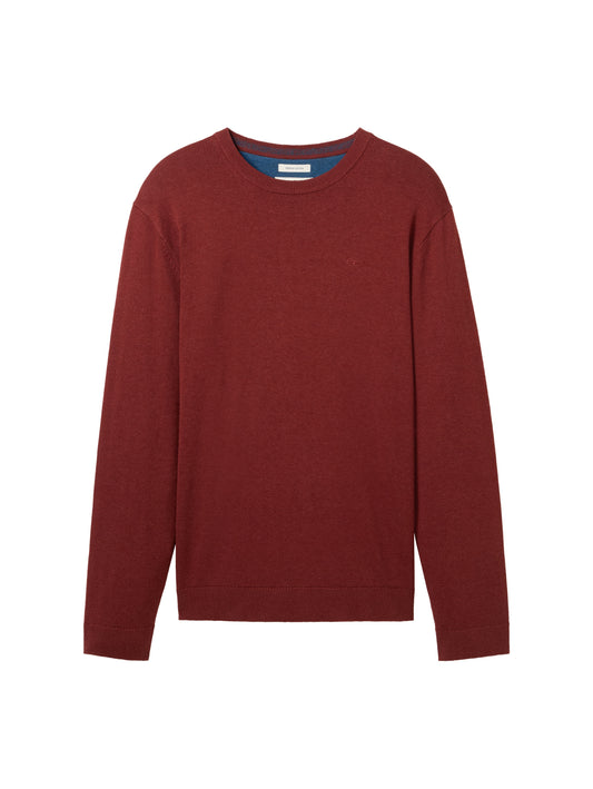 basic crewneck knit - 1039805