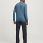 JJEEMIL KNIT HALF ZIP NOOS - 12189339