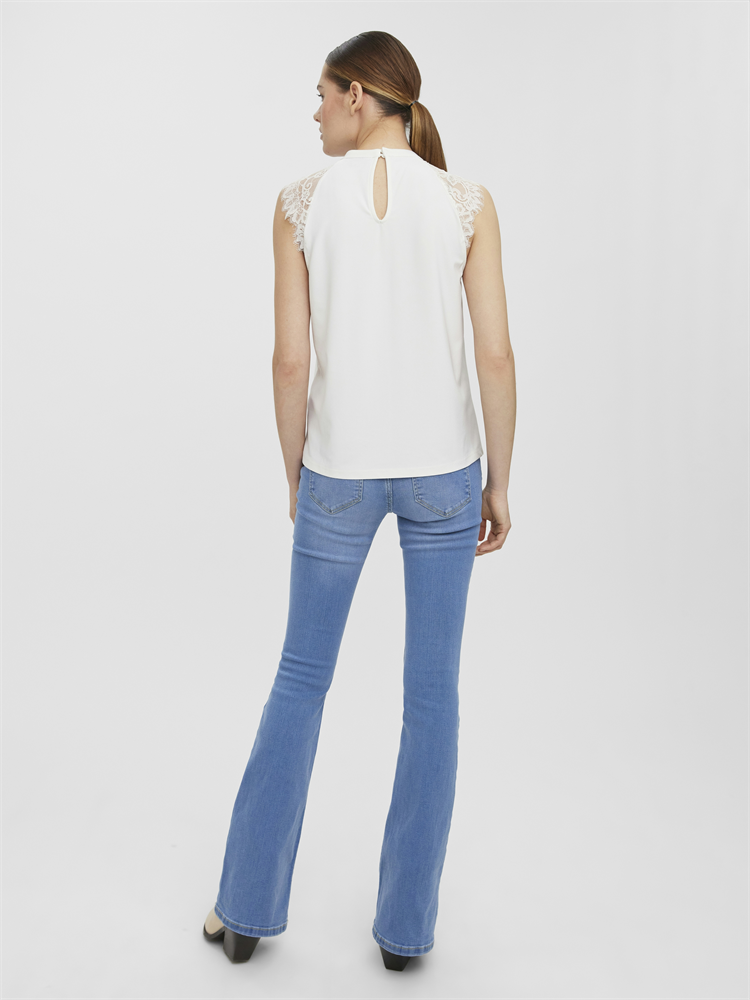 VMMILLA SL LACE TEE GA NOOS - 10226072