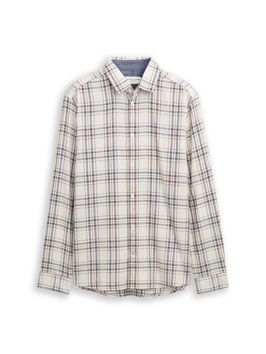 soft herrringbone shirt - 1048428