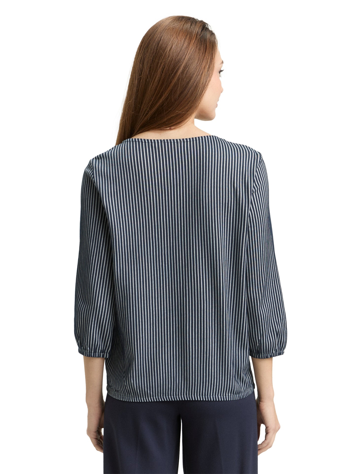 T-shirt striped blouse with st - 1050842