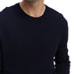cotton cashmere crewneck knit - 1048015