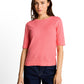 knit shortsleeve crewneck swea - 1050787