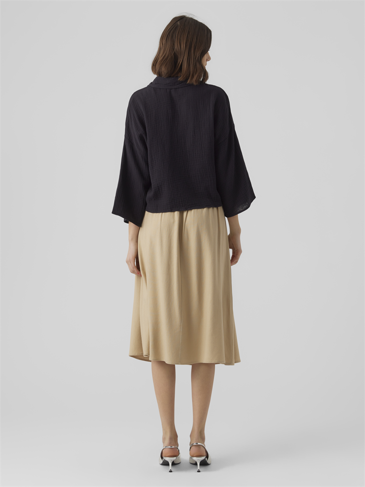 VMNATALI CROP SHIRT WVN NOOS - 10279685