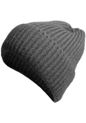 Hat - knitted soft hat w/ wide cuff - LK-45891-GE