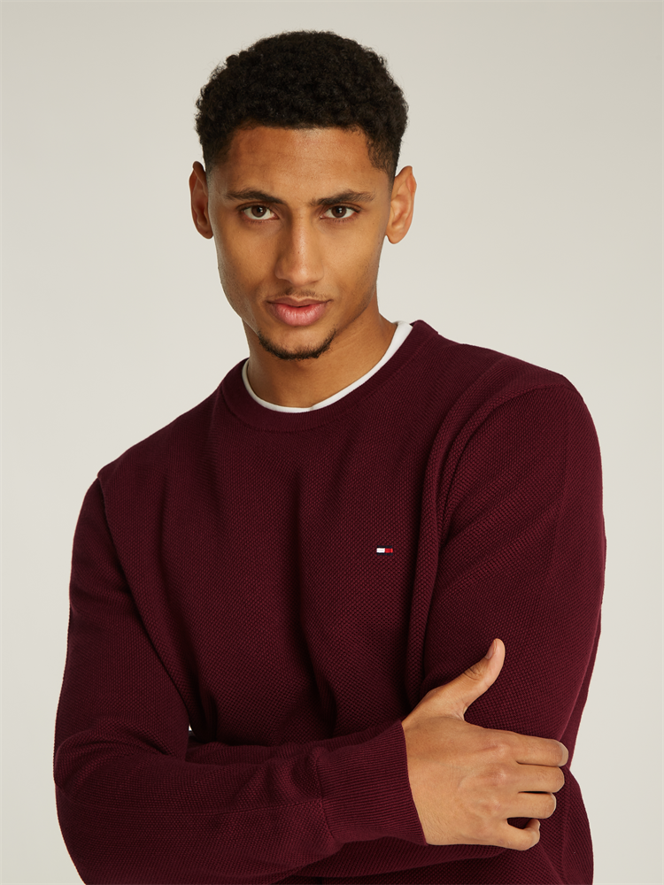 ESSENTIAL STRUCTURE CREW NECK - MW0MW36347
