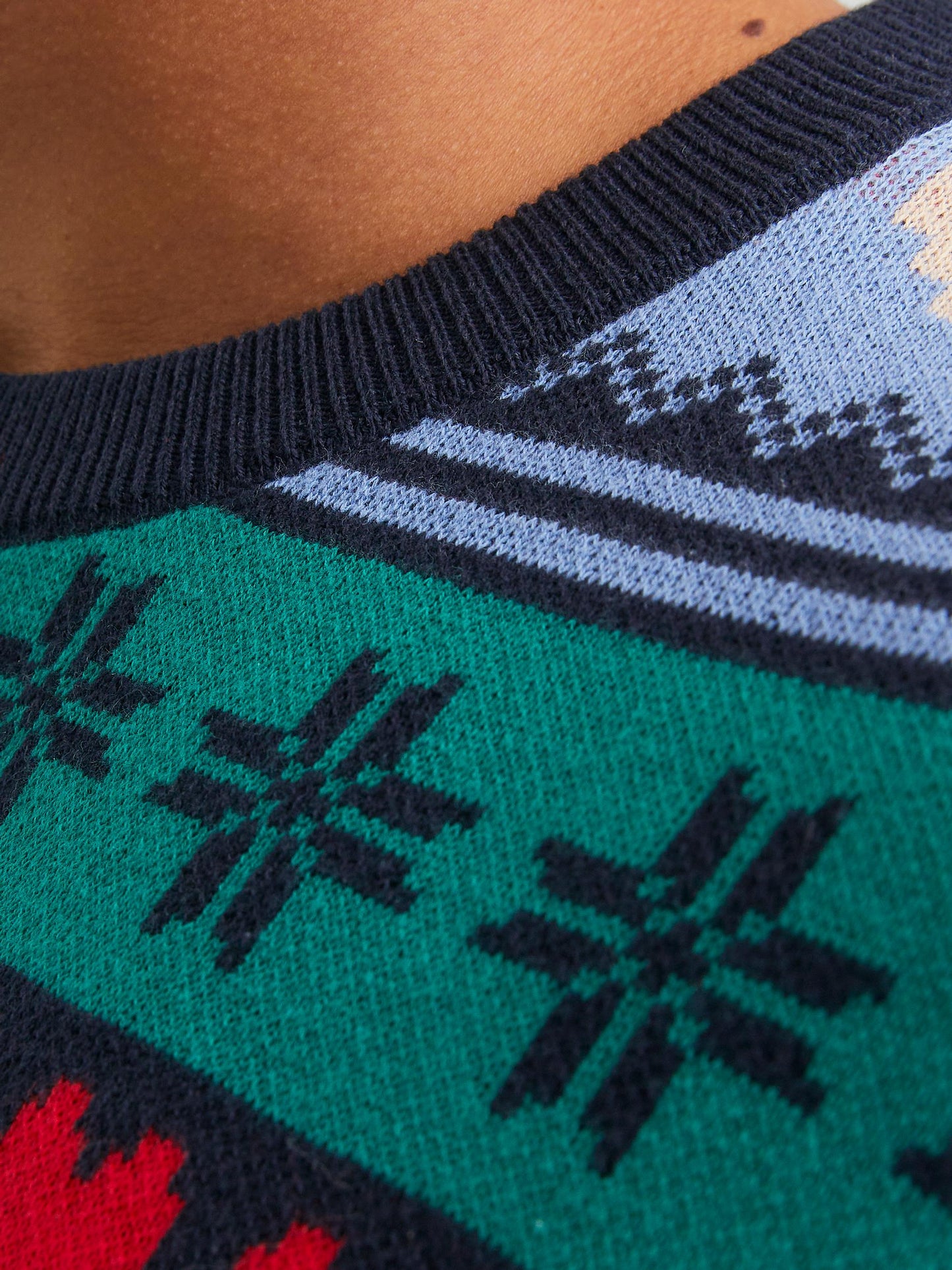 JORFESTIVE XMAS KNIT CREW NECK - 12248141