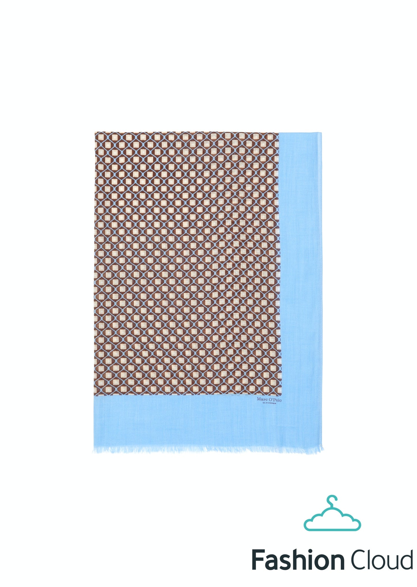 Scarf, woven, cotton-modal, various - 308819502041