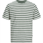 JORTAMPA STRIPE TEE SS CREW NECK - 12252176