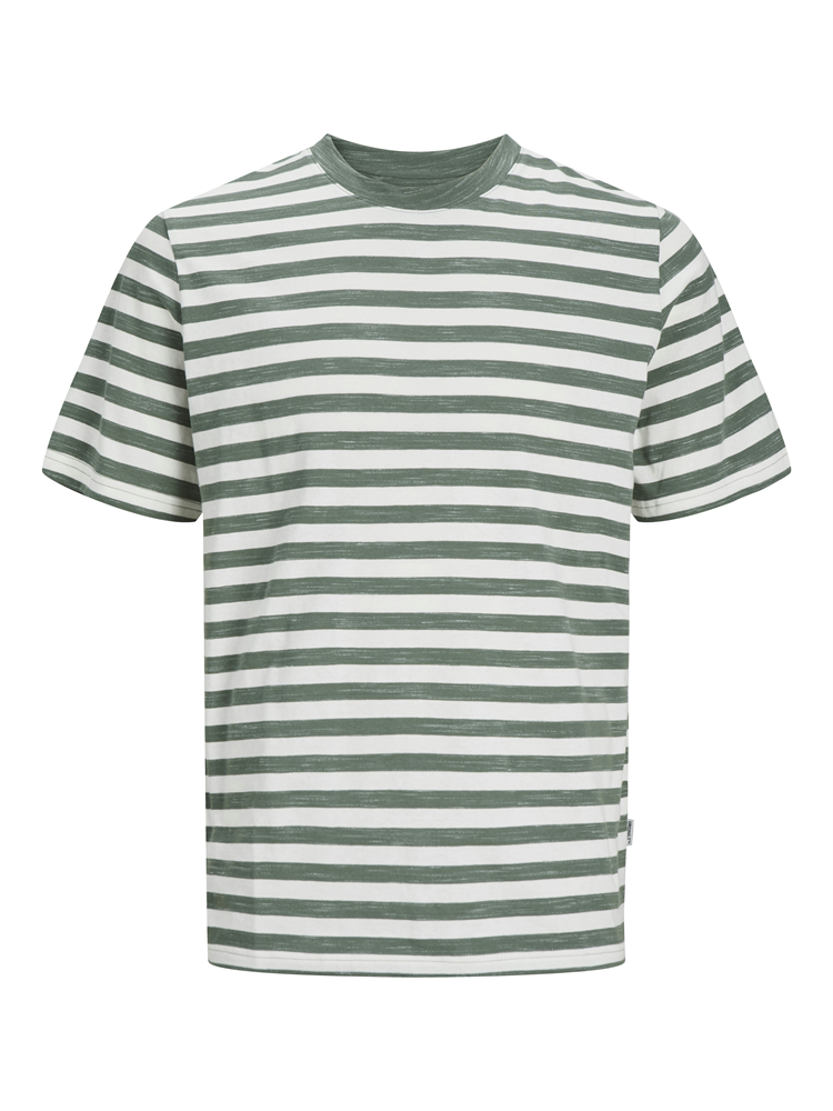 JORTAMPA STRIPE TEE SS CREW NECK - 12252176