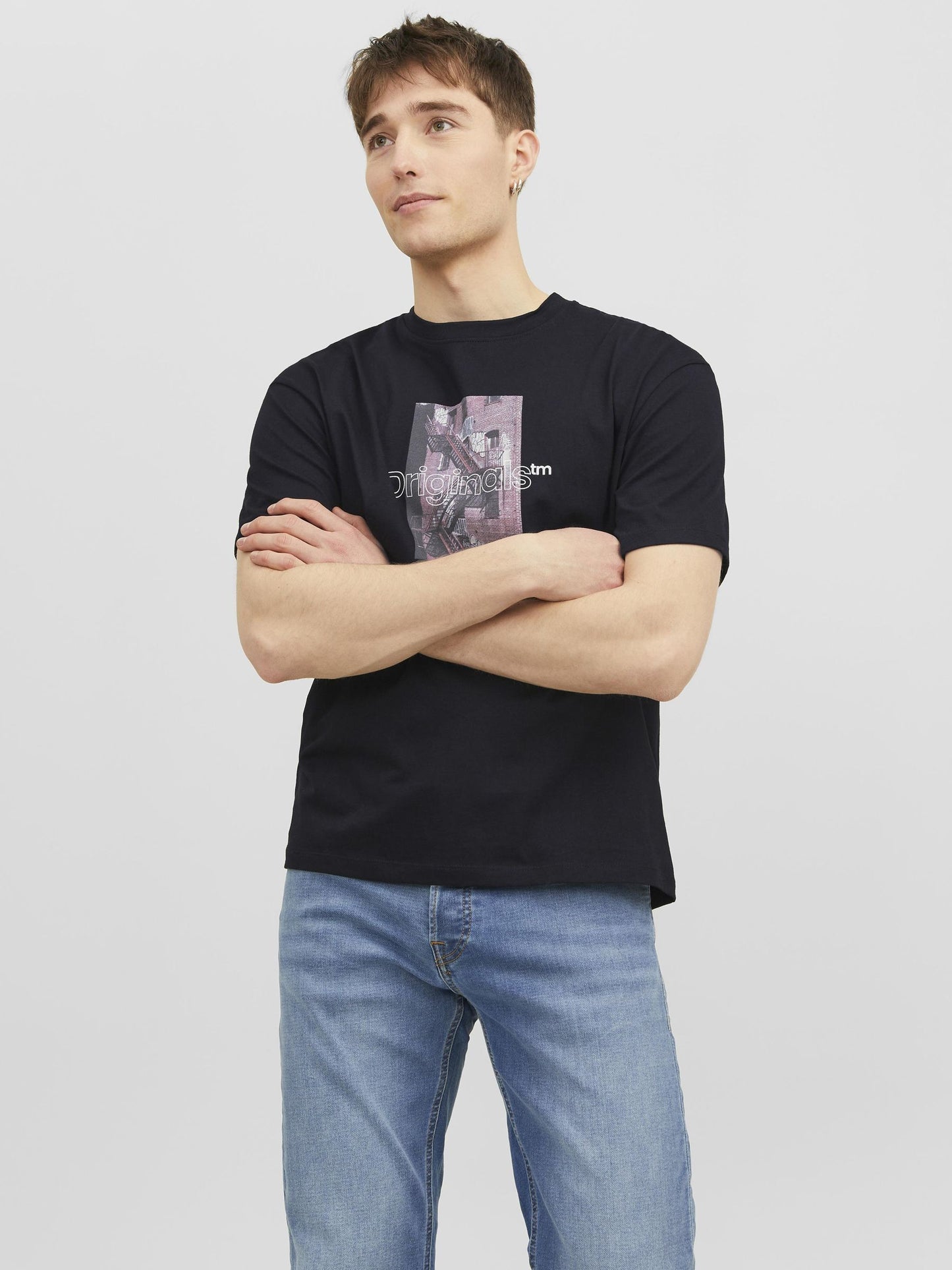 JORVESTERBRO PHOTO SS TEE CREW NECK - 12240123