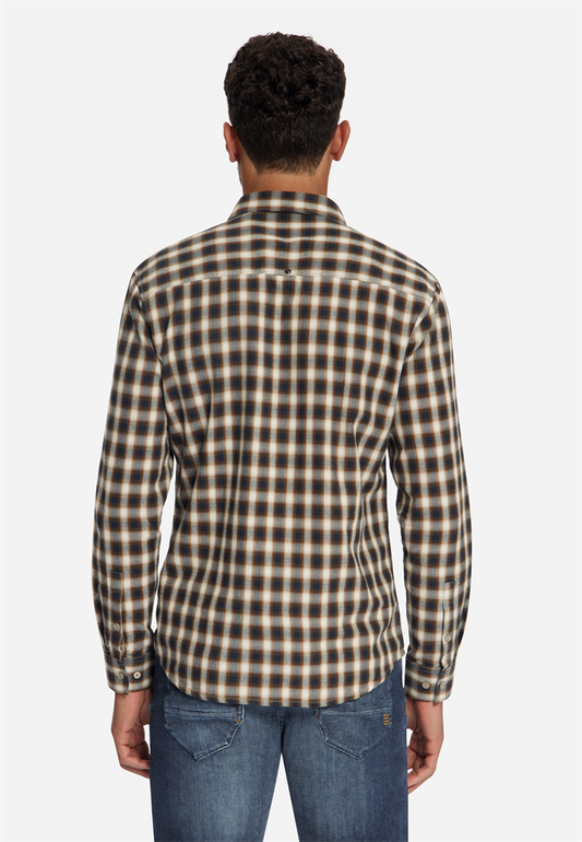 Shirt Yarn Dyed Check, Herringbone - 33490996