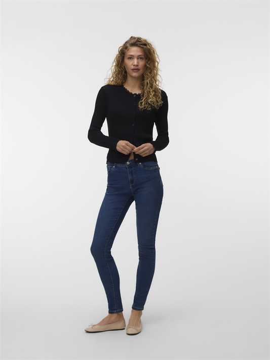 VMWONDER LACE LS O-NECK CARDIGAN NO - 10346457
