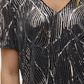 VMELLEN SS V-NECK TOP JRS - 10319014