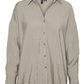 VMQUEENY LS OVERSIZE SHIRT WVN GA N - 10289349