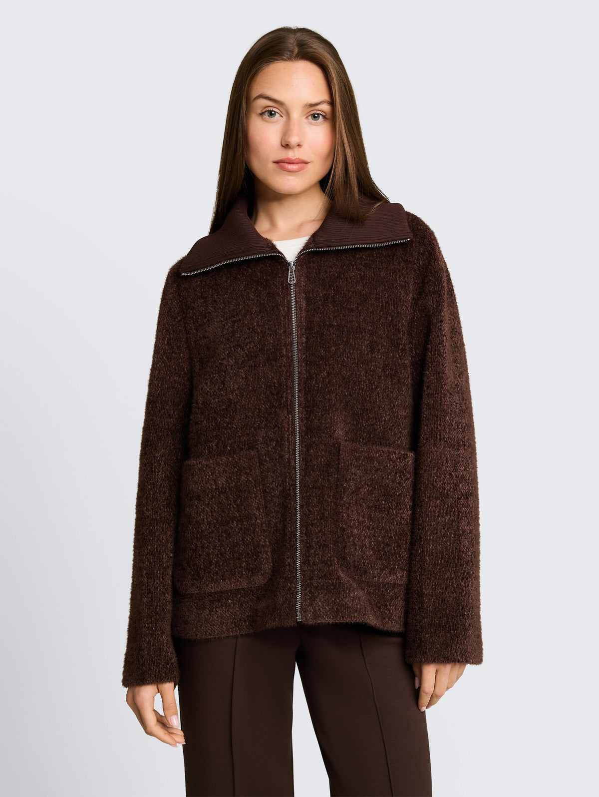 structured cosy jacket - 1051133