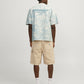 JORBORA TIE DYE TEE SS CREW NECK BL - 12256716