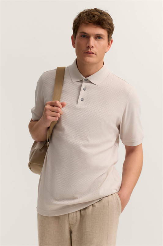 HERREN POLO 1/2 ARM - 15104E 8150