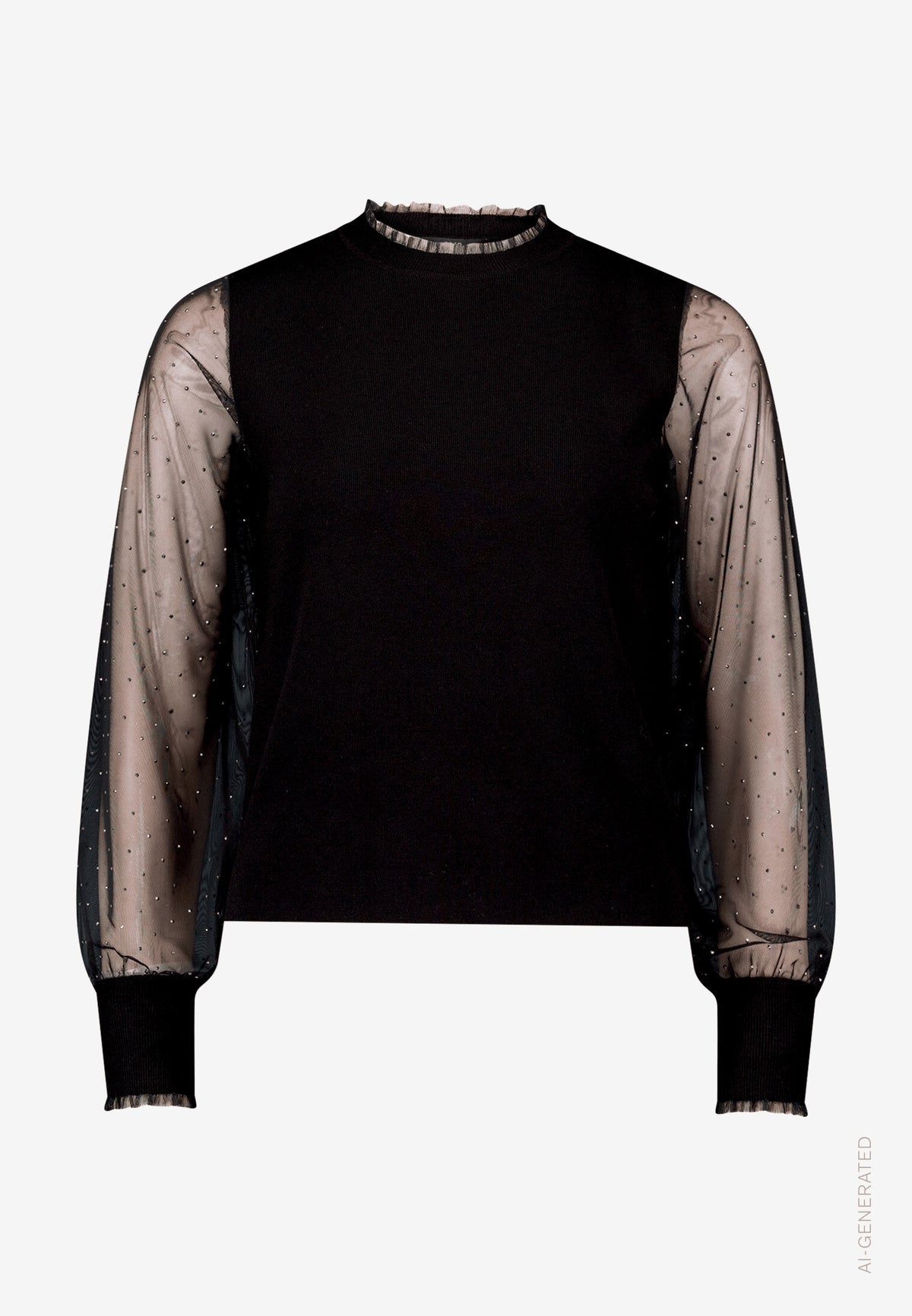 Strickpullover Kurz 1/1 Arm - 110-10004440