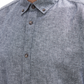 printed cotton linen shirt - 1045099