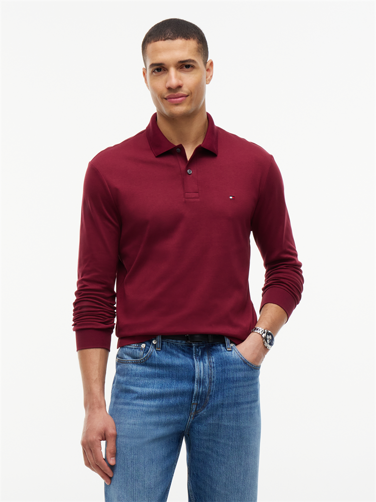 L/S LIQUID COTTON REG POLO - MW0MW37317