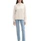 knit plated rib pullover - 1042957