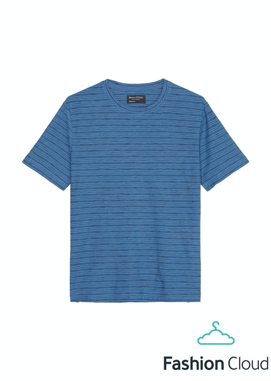 T-Shirt, short sleeve, slub stripes - M22218651040
