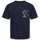 JORCRAYON POCKET TEE SS CREW NECK L - 12227778