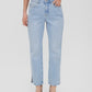 VMELLIE HR STRAIGHT SLIT JEANS GU31 - 10261486