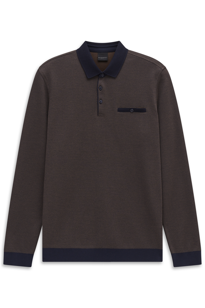 HERREN POLO 1/1 ARM - 25081F 8131