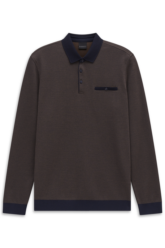 HERREN POLO 1/1 ARM - 25081F 8131