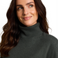 knit cashmere blend turtleneck - 1053394