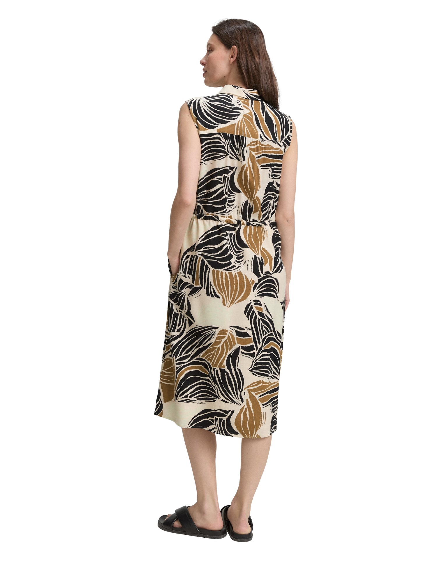 dress with shirt collar - 1046477