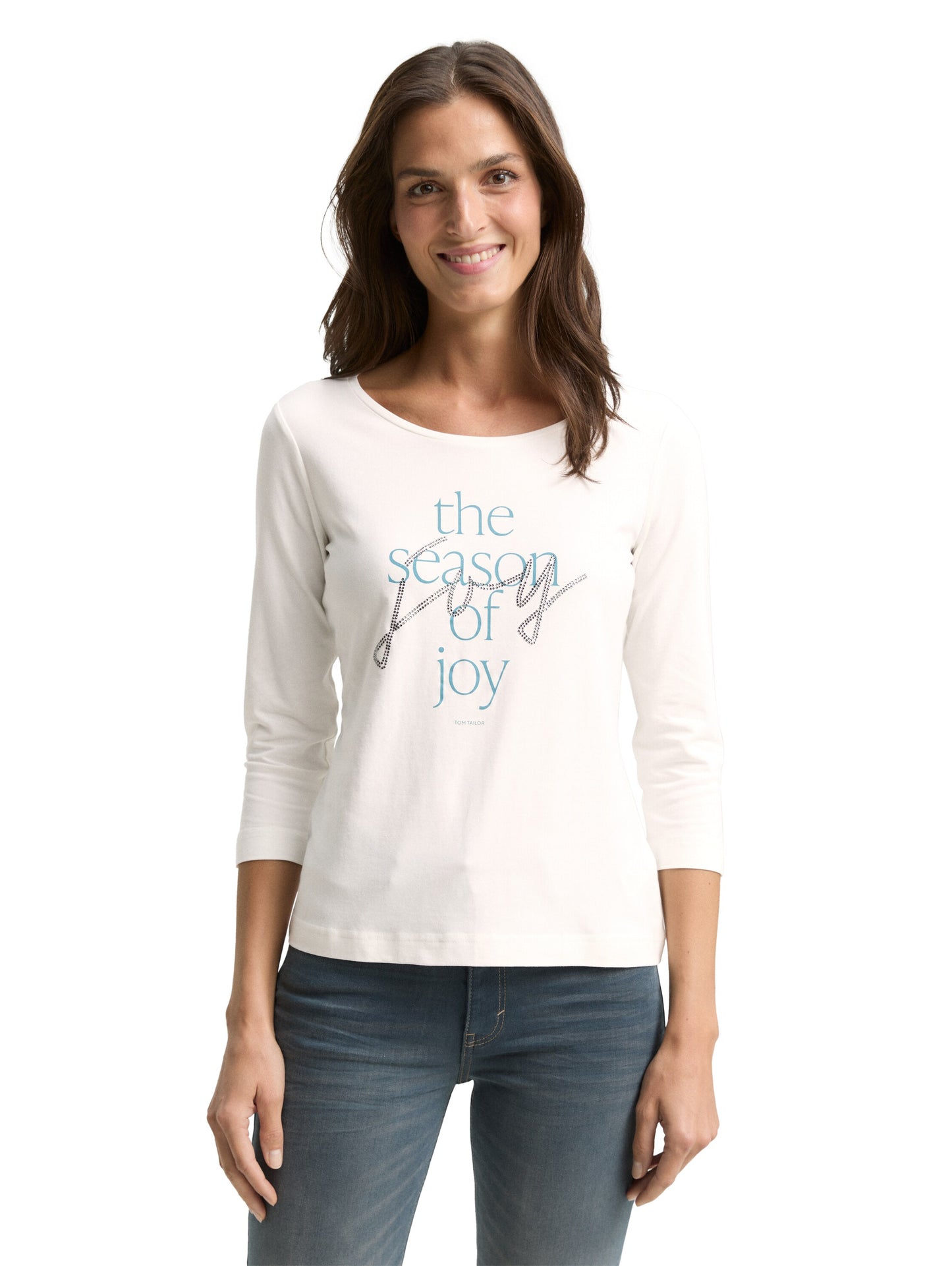 T-shirt crew neck frontprint - 1050751