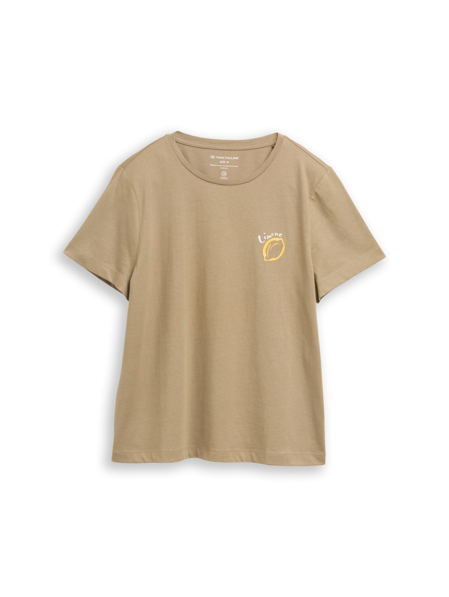 T-shirt basic crew neck print - 1050414