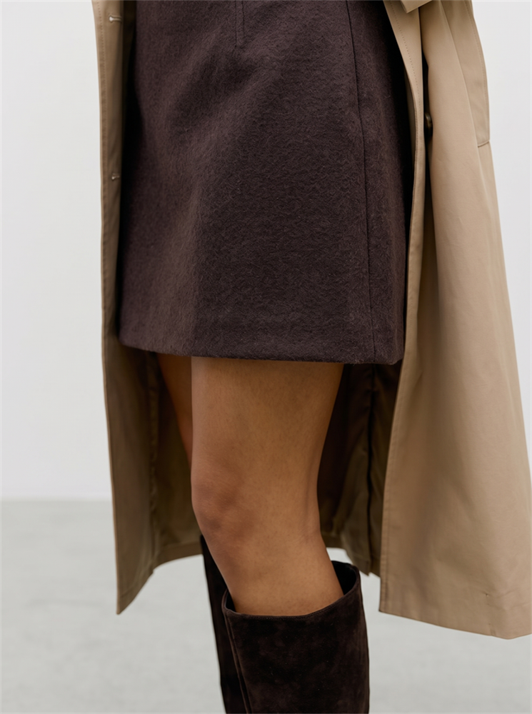 VMFORTUNEALLISON HW SHORT SKIRT GA - 10253954